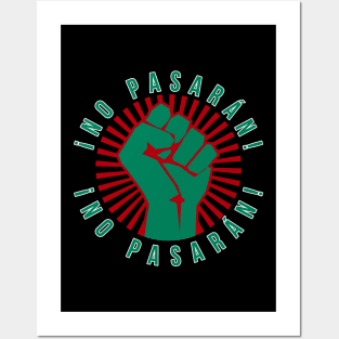 No Pasaran (Italia) Posters and Art